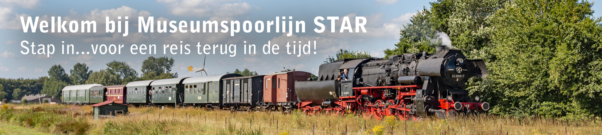 Welkom bij Museumspoorlijn STAR - Stap in voor een reis terug in de tijd!