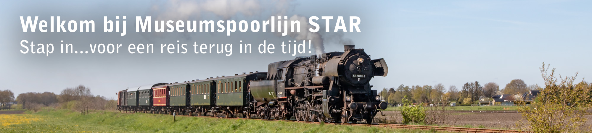 Welkom bij Museumspoorlijn STAR - Stap in voor een reis terug in de tijd!